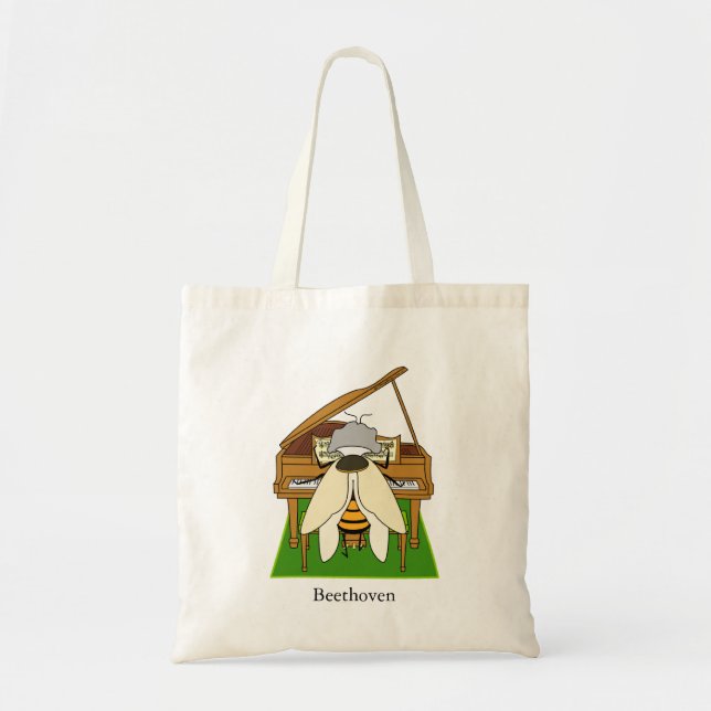 Beethoven - Tote Bag Tygkasse (Framsidan)