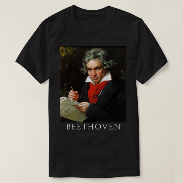 beethoven TShirt T Shirt (Design framsida)