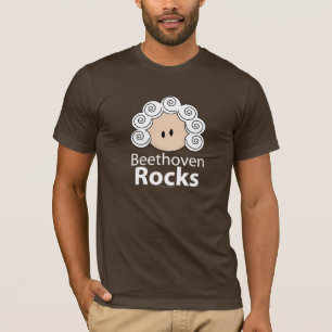 Beethoven vaggar skjortan för Beethoven T Tee
