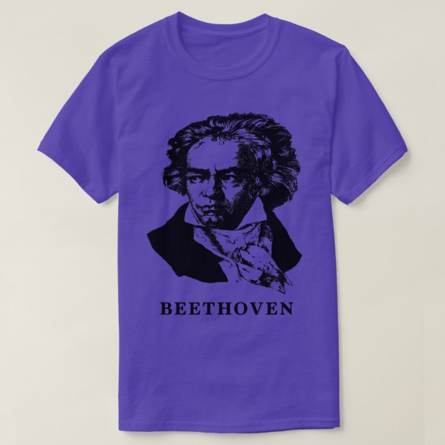 Beethoven Vintage T Shirt (Design framsida)