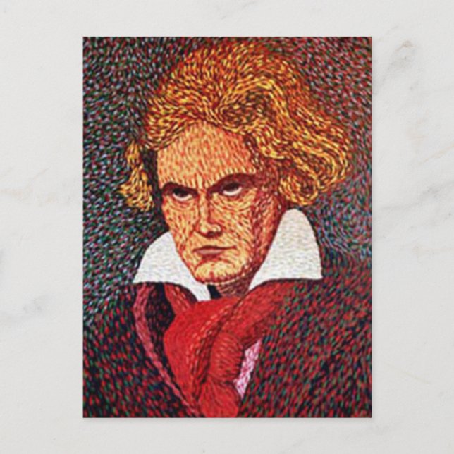Beethoven Vykort (Framsida)