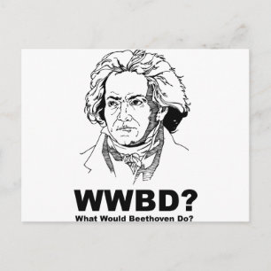 Beethoven Vykort