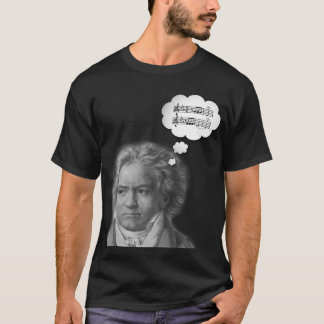 Beethovendrömmar av Beethoven femte T-shirt