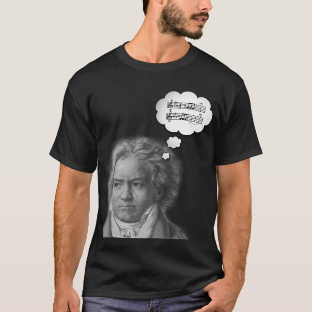 Beethovendrömmar av Beethoven femte T-shirt (Framsida)