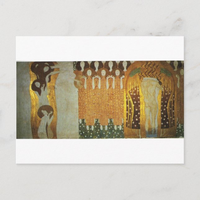 Beethovenfrisen: Längtan för lyckan Fi Vykort (Framsida)