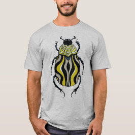 Beetle Art Bläck Teckning Insekt Älskare T Shirt