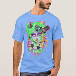 Beetle Babe juice Halloween spökghoul spooky T Shirt