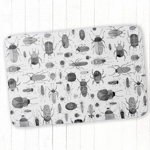 Beetle Black & White Badrumsmatta