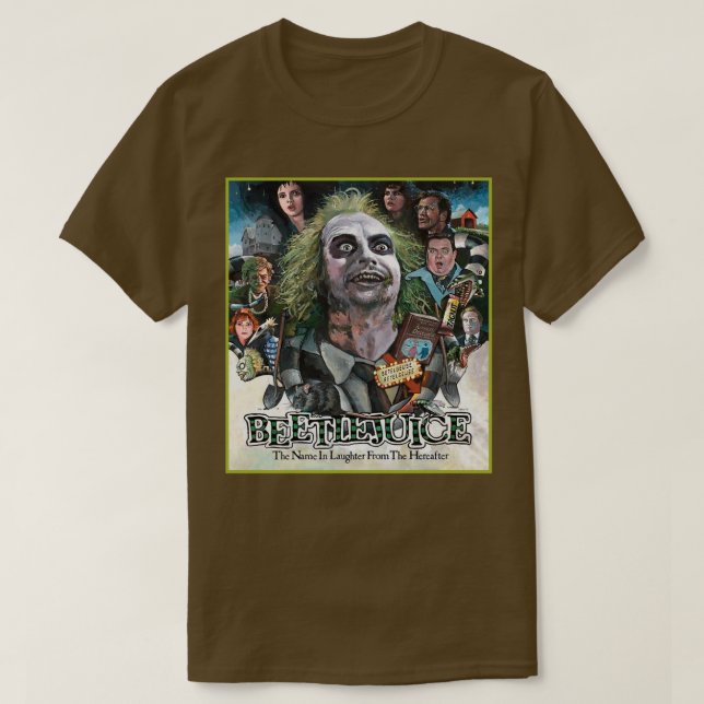 Beetle fläkt konstgåvor t shirt (Design framsida)