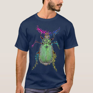 Beetle för Premium Pastel-Färgad T Shirt
