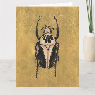 Beetle Greeting Card Kort