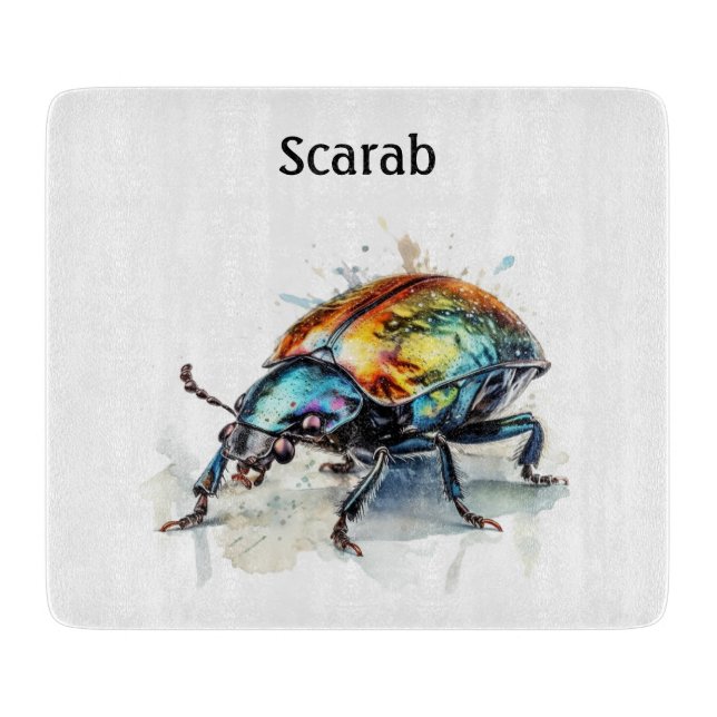 Beetle i vattenfärg, anpassningsbar (Framsidan)