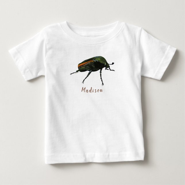Beetle Kryp Baby T-Shirt (Framsida)