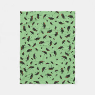 Beetle Kryp Fleece Blanket