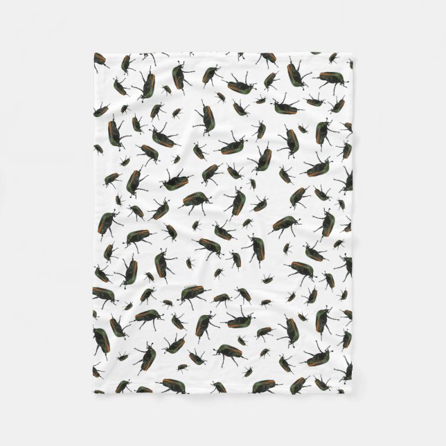 Beetle Kryp Fleece Blanket (Framsidan)