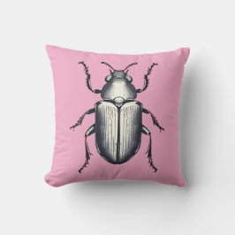 Beetle med Initialer Kudde