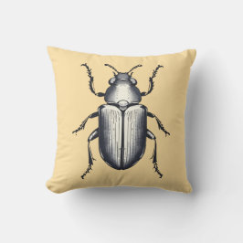 Beetle med Initialer Kudde