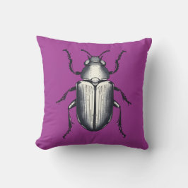 Beetle med Initialer Kudde