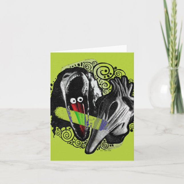 Beetlejuice | Adam & Barbara Scary Anteckningskort (Framsida)