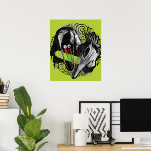 Beetlejuice Adam & Barbara Scary Poster