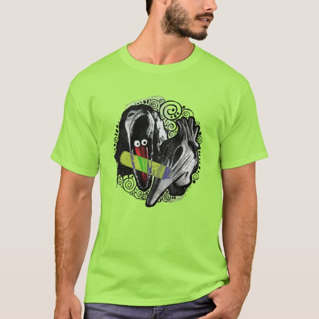 Beetlejuice | Adam & Barbara Scary T Shirt (Framsida)