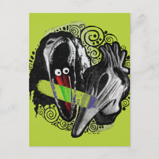 Beetlejuice | Adam & Barbara Scary Vykort