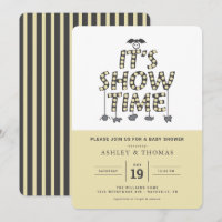 Beetlejuice Baby Shower | Det är showtime-inbjudan