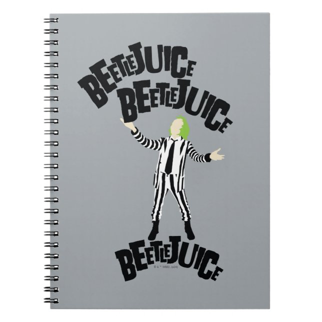 Beetlejuice Beetlejuice Beetlejuice Anteckningsbok (Framsidan)
