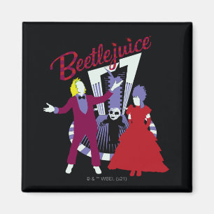 Beetlejuice Beetlejuice & Lydia Bröllop Magnet