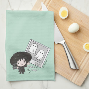 Beetlejuice Chibi Lydia Ghost Photography Kökshandduk