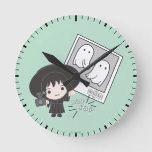 Beetlejuice Chibi Lydia Ghost Photography Rund Klocka