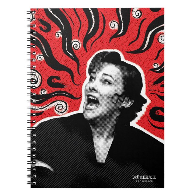 Beetlejuice | Delia Deetz Anteckningsbok (Framsidan)