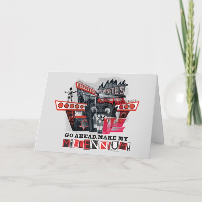 Beetlejuice | Fortsätt och gör mitt millennium Kort (Framsida)