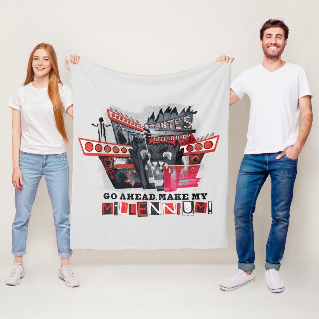 Beetlejuice | Gå vidare till mitt millennium Fleecefilt (På plats)