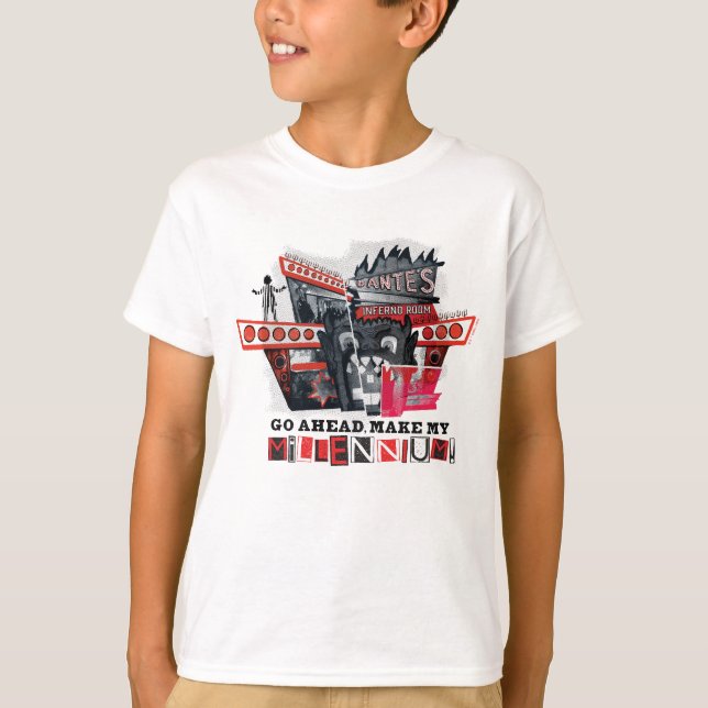 Beetlejuice |Gå vidare till mitt millennium T Shirt (Framsida)