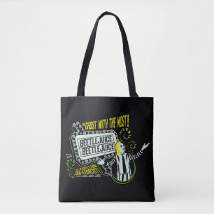 Beetlejuice "Ghost with the Mest" Marquee Tygkasse