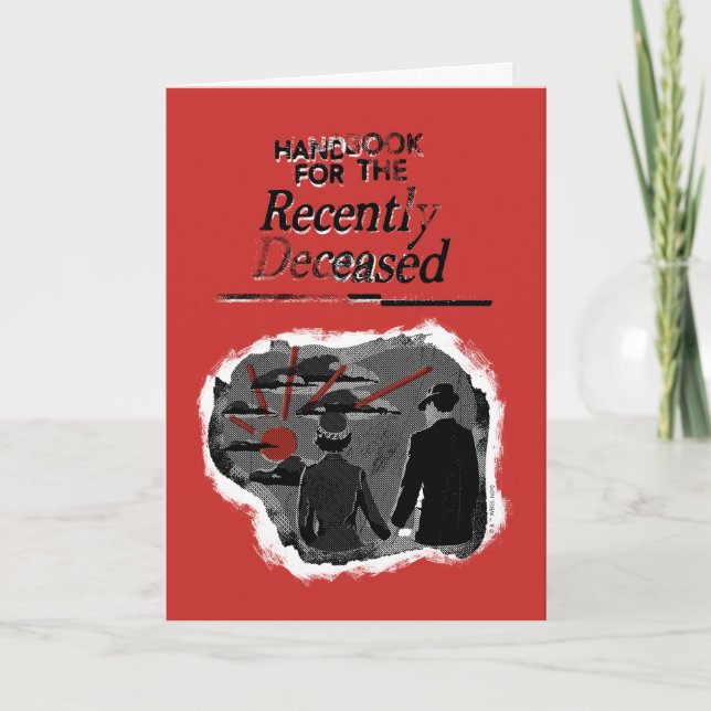 Beetlejuice | Handbok för nyligen avlidna Kort (Framsida)