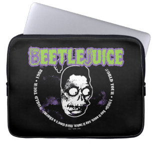 Beetlejuice Harry the Hunter Shrunken Head Laptop Fodral