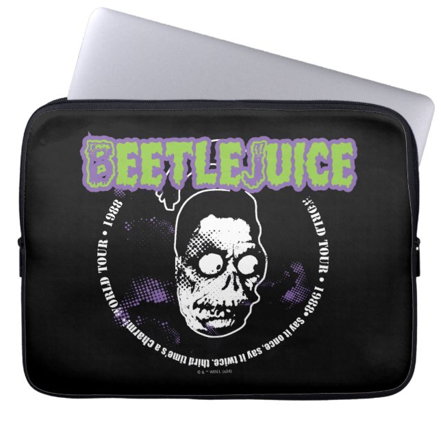 Beetlejuice | Harry the Hunter Shrunken Head Laptop Fodral (Framsidan)