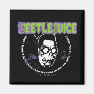Beetlejuice Harry the Hunter Shrunken Head Magnet
