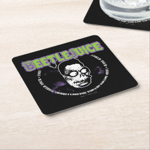 Beetlejuice Harry the Hunter Shrunken Head Underlägg Papper Kvadrat
