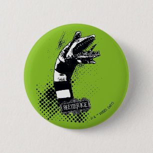 Beetlejuice Illustration av sandmask Knapp