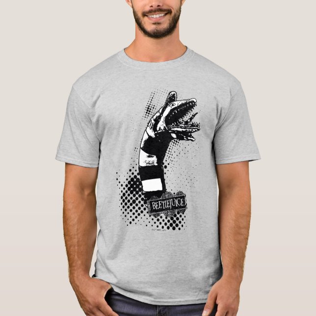 Beetlejuice | Illustration av sandmask T Shirt (Framsida)