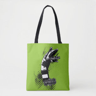 Beetlejuice Illustration av sandmask Tygkasse