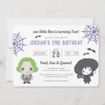 Beetlejuice | Little Boo håller på att vrida två f