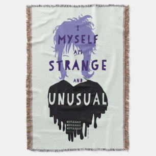 Beetlejuice   Lydia "Strange and Unusual"-grafik Filt