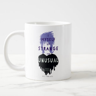Beetlejuice Lydia "Strange and Unusual"-grafik Jumbo Mugg
