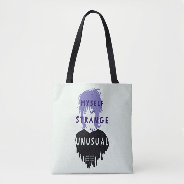 Beetlejuice | Lydia "Strange and Unusual"-grafik Tygkasse (Framsida)