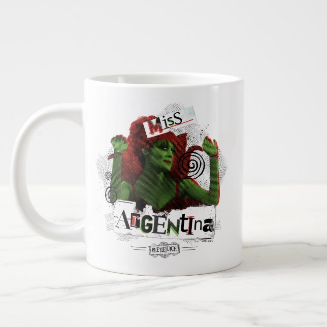 Beetlejuice | Miss Argentina Jumbo Mugg (Vänster)