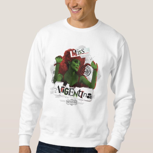 Beetlejuice | Miss Argentina Lång Ärmad Tröja (Framsida)